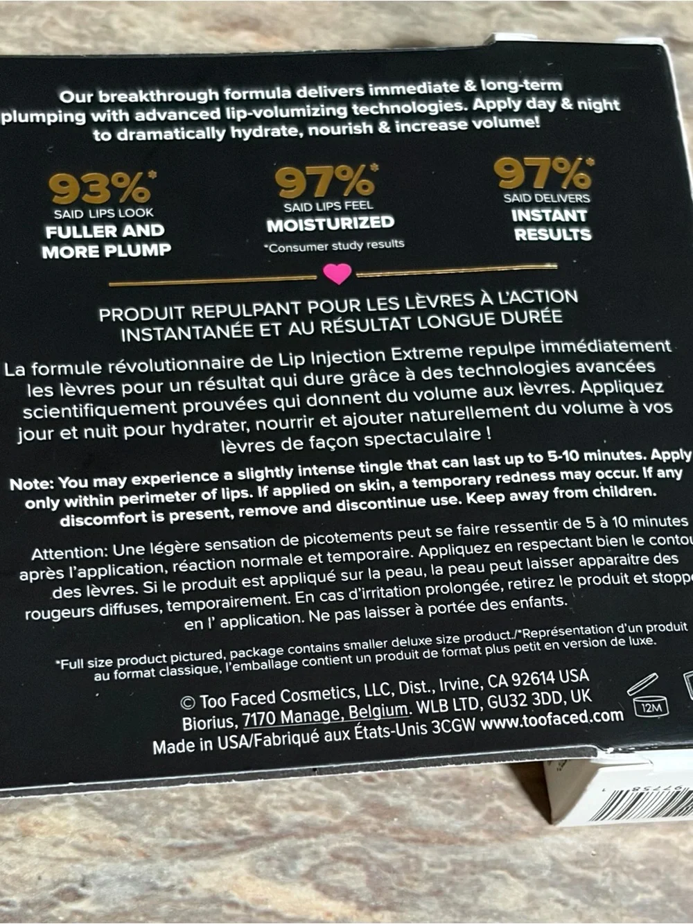 Too Faced sheer iridescent